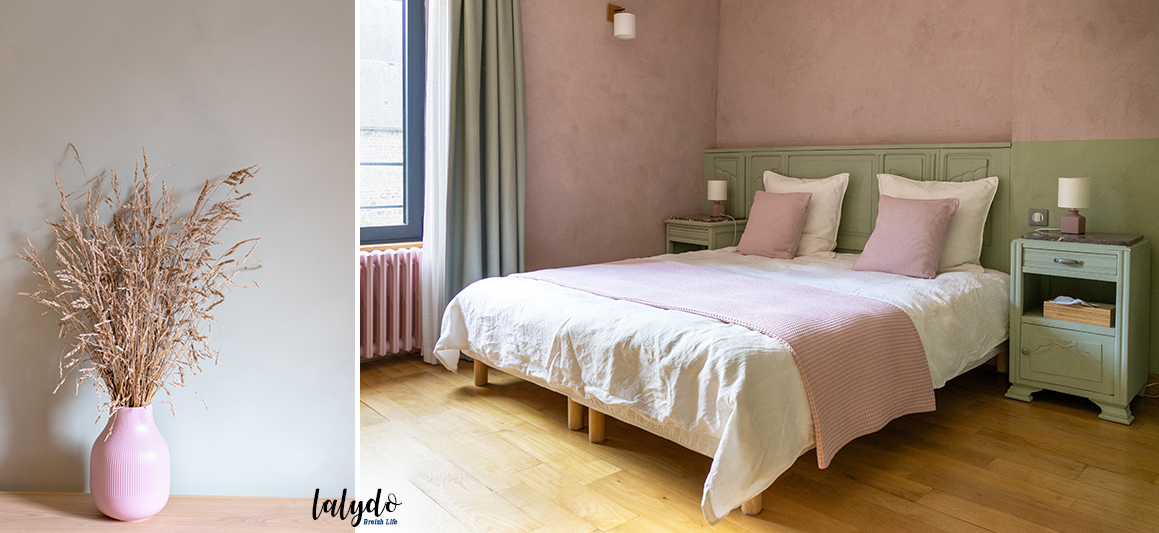 traversee bretonne fleurs de lin chambre